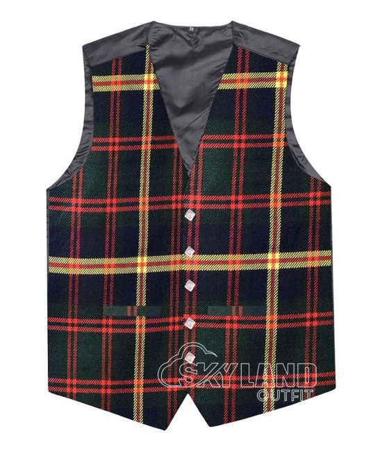US Marine Corps Tartan Waistcoat | Military Formal Vests US Marine Corps Tartan Waistcoat | Military Formal Vests