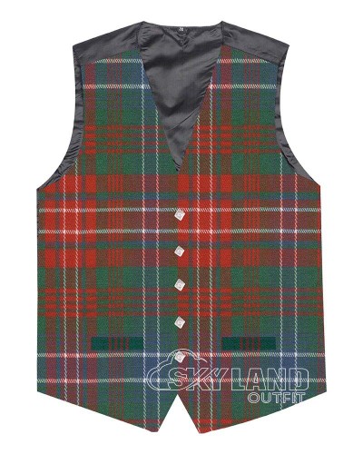 Wilson Ancient Tartan Waistcoat – Scottish Clan Formal Vests