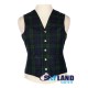 Scottish Black Watch Tartan Vest / Irish Formal Tartan Waistcoats - 4 Plaids