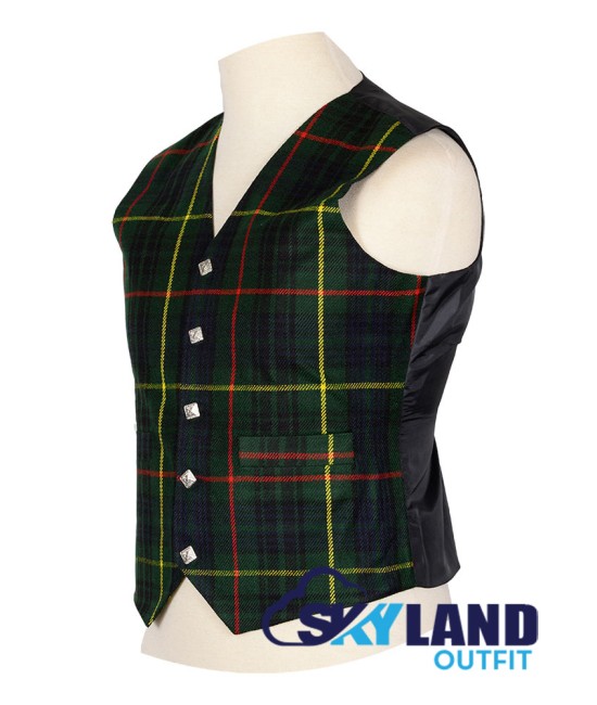 Scottish Hunting Stewart Vest / Irish Formal Tartan Waistcoats - 4 Plaids