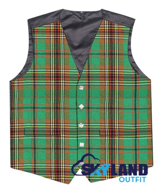 Scottish Tara Murphy Vest / Irish Formal Tartan Waistcoats - 4 Plaids