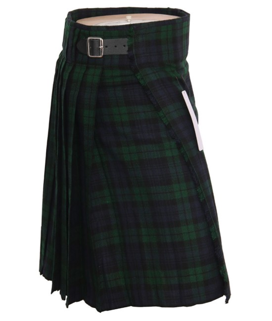 Black Watch Tartan 5 Yard Traditional Scottish Kilt