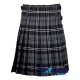 Granite Tartan Kilt – 8 Yard Traditional Scottish Kilt with Bias Apron