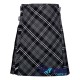 Granite Tartan Kilt – 8 Yard Traditional Scottish Kilt with Bias Apron