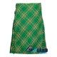 Irish Heritage Tartan Kilt – 8 Yard Traditional Scottish Kilt with Bias Apron