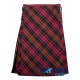 MacDonald Tartan Kilt – 8 Yard Traditional Scottish Kilt with Bias Apron