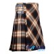 Rose Ancient Tartan Kilt – 8 Yard Traditional Scottish Kilt with Bias Apron