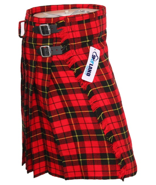 Wallace Tartan 5 Yard Traditional Scottish Kilt