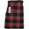 Black Stewart Tartan 5 Yard Traditional Scottish Kilt