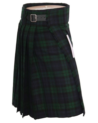 Black Watch Tartan 5 Yard Traditional Scottish Kilt