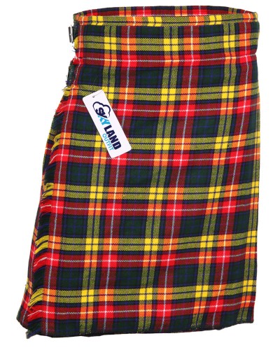 Buchanan Tartan 5 Yard Traditional Scottish Kilt
