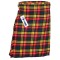Buchanan Tartan 5 Yard Traditional Scottish Kilt