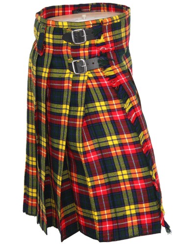 Buchanan Tartan 5 Yard Traditional Scottish Kilt