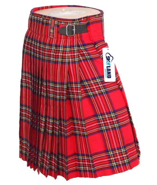 Royal Stewart Tartan 5 Yard Traditional Scottish Kilt Royal Stewart Tartan 5 Yard Traditional Scottish Kilt