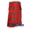 Royal Stewart tartan Scottish 8-yard kilt with detachable pockets