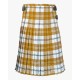 Ailsa Gold Tartan 8-Yard Kilt | Traditional Scottish Kilt for Men Ailsa Gold Tartan 8-Yard Kilt | Traditional Scottish Kilt for Men