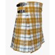 Ailsa Gold Tartan 8-Yard Kilt | Traditional Scottish Kilt for Men Ailsa Gold Tartan 8-Yard Kilt | Traditional Scottish Kilt for Men