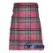 Ailsa Pink Tartan 8-Yard Kilt – Traditional Scottish Kilt for Men