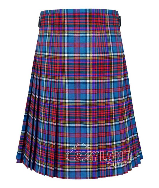 Anderson Modern Tartan 8 Yard Scottish Kilt | Traditional Highlander Kilt