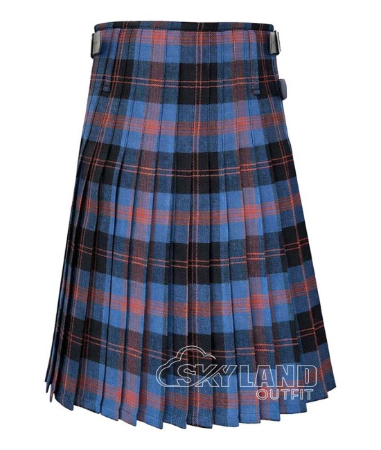 Angus Tartan 8 Yard Kilt – Scottish District Wool Highland Kilt