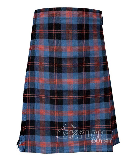 Angus Tartan 8 Yard Kilt – Scottish District Wool Highland Kilt