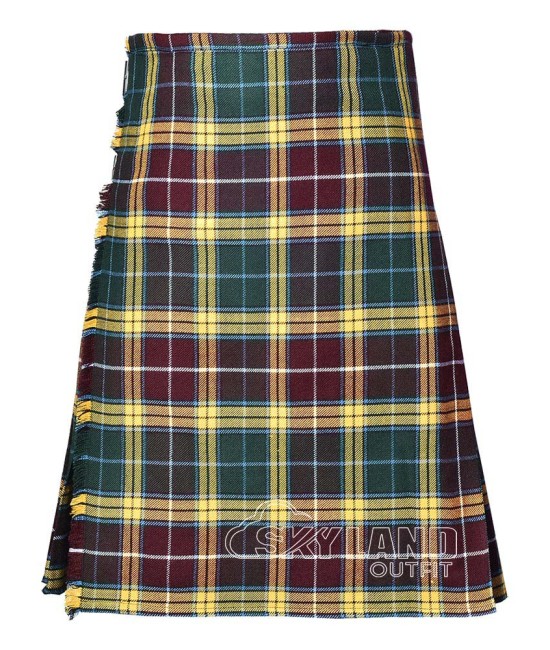 Baxter Tartan 8 Yard Kilt – Traditional Highland Kilt Custom Size