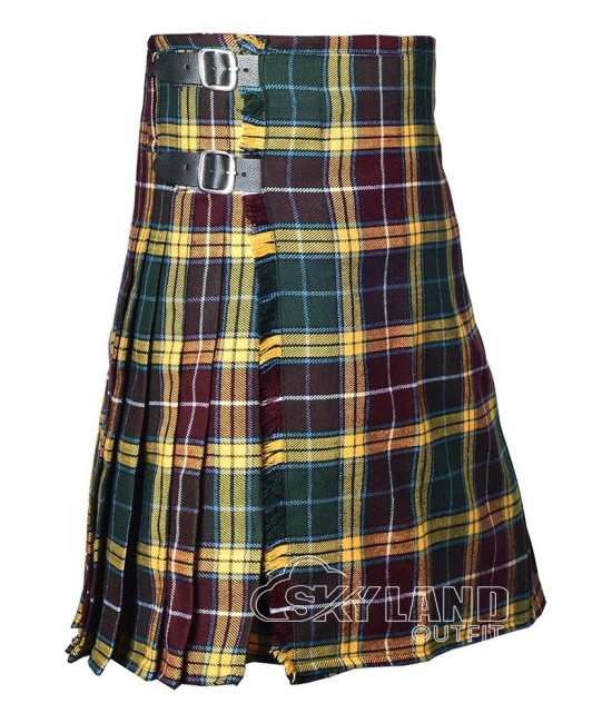 Baxter Tartan 8 Yard Kilt – Traditional Highland Kilt Custom Size