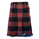 Scottish Black Stewart Tartan 8 Yard Kilt Traditional Kilts