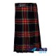 Scottish Black Stewart Tartan 8 Yard Kilt Traditional Kilts