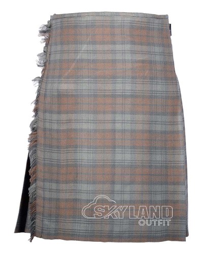 Black Watch Weathered Tartan 8 Yard Kilt Traditional Scottish Kilts
