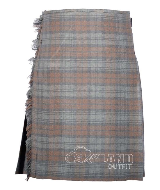 Black Watch Weathered Tartan 8 Yard Kilt Traditional Scottish Kilts