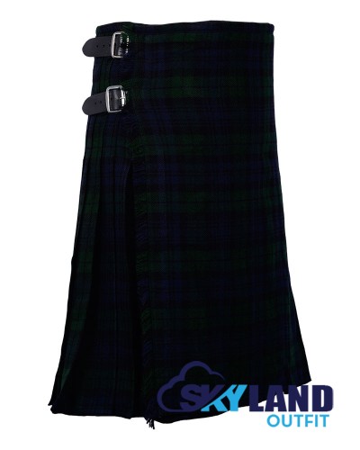 Black Watch Tartan Scottish 8 Yard Kilt Traditional Highland Kilts Black Watch Tartan Scottish 8 Yard Kilt Traditional Highland Kilts