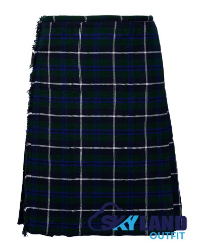 Blue Douglas Tartan Scottish 8 Yard Kilt Traditional Highlander Kilts Blue Douglas Tartan Scottish 8 Yard Kilt Traditional Highlander Kilts