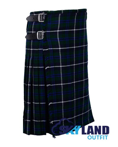 Blue Douglas Tartan Scottish 8 Yard Kilt Traditional Highlander Kilts Blue Douglas Tartan Scottish 8 Yard Kilt Traditional Highlander Kilts