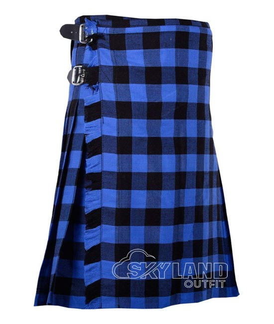 Buffalo Plaid Tartan 8 Yard Kilt – Traditional Highland Kilts
