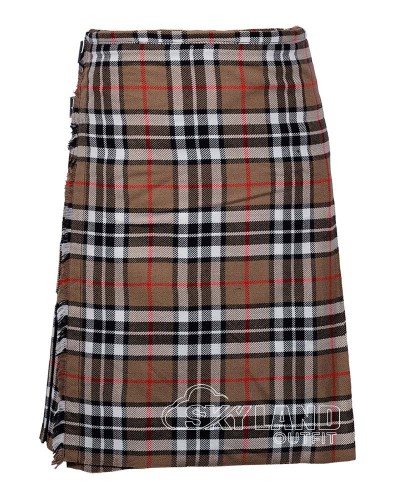 Campbell Thompson Tartan 8 Yard Scottish Kilt Traditional Highlander Kilts