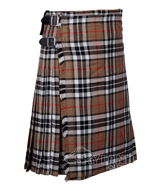 Campbell Thompson Tartan 8 Yard Scottish Kilt Traditional Highlander Kilts