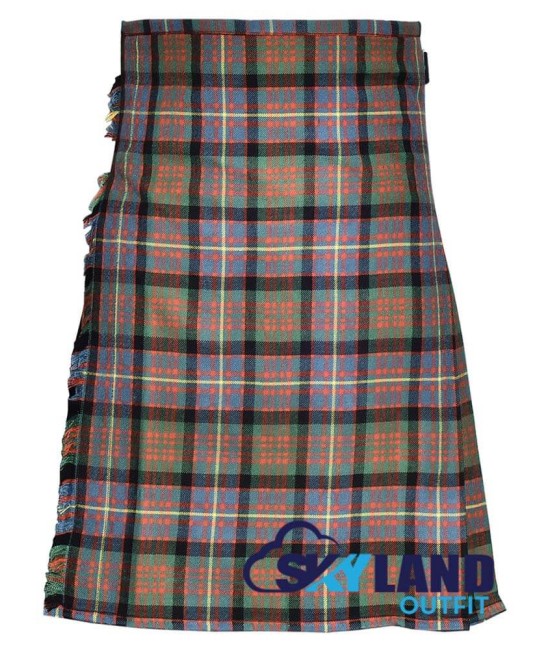 Cameron of Erracht Ancient Tartan 8-Yard Kilt – Traditional Scottish Kilt for Men Cameron of Erracht Ancient Tartan 8-Yard Kilt – Traditional Scottish Kilt for Men