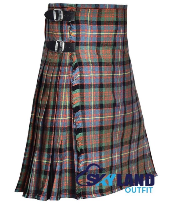 Cameron of Erracht Ancient Tartan 8-Yard Kilt – Traditional Scottish Kilt for Men Cameron of Erracht Ancient Tartan 8-Yard Kilt – Traditional Scottish Kilt for Men