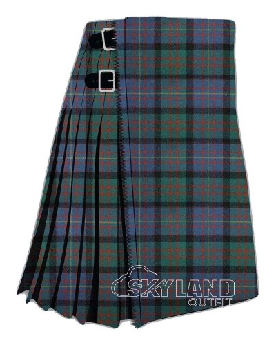 Cameron of Erracht Muted Tartan 8 Yard Kilt – Scottish Clan Kilts