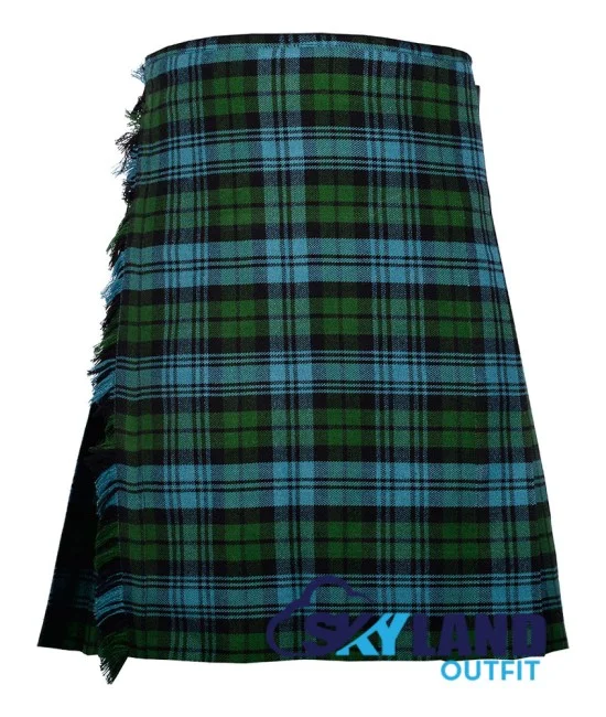 Campbell Ancient Tartan Scottish 8 Yard Kilt Traditional Highlander Kilts Campbell Ancient Tartan Scottish 8 Yard Kilt Traditional Highlander Kilts