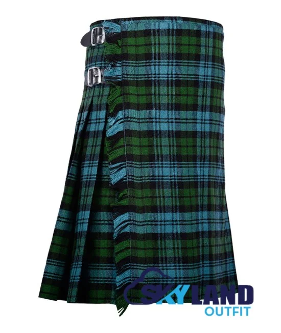 Campbell Ancient Tartan Scottish 8 Yard Kilt Traditional Highlander Kilts Campbell Ancient Tartan Scottish 8 Yard Kilt Traditional Highlander Kilts