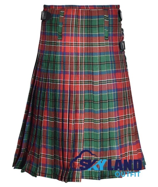 Clan McCulloch Tartan 8-Yard Kilt – Traditional Scottish Kilt for Men Clan McCulloch Tartan 8-Yard Kilt – Traditional Scottish Kilt for Men