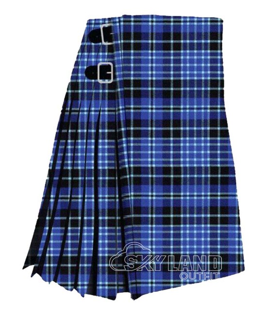 Clark Modern Tartan 8 Yard Kilt – Scottish Clan Highland Kilts