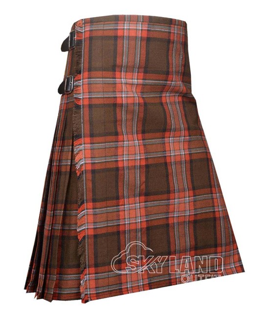 County Down Tartan 8 Yard Kilt – Traditional Irish Scottish Kilts