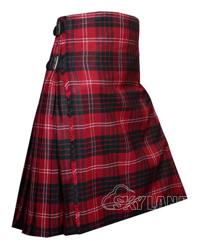 Crawford Modern Tartan 8 Yard Scottish Kilt Traditional Highlander Kilts