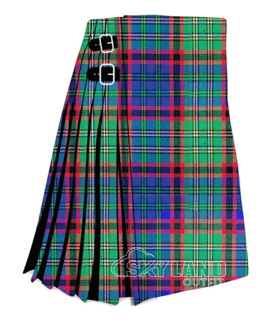 Cunningham Hunting Modern Tartan 8-Yard Kilt – Traditional Scottish Kilts