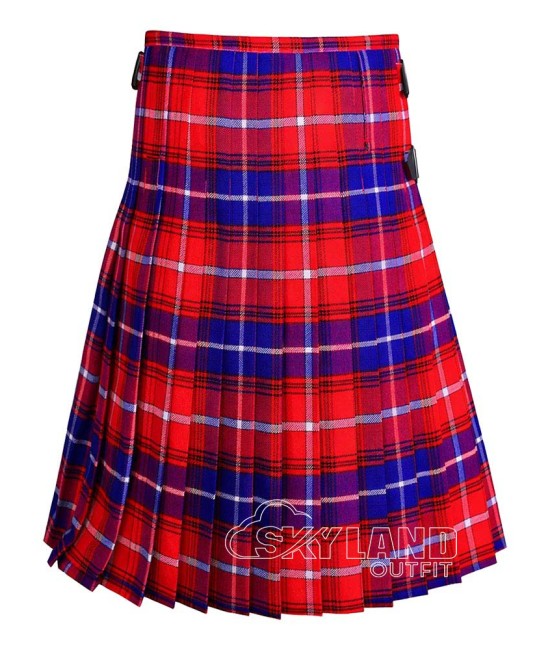Danish Tartan 8 Yard Kilt – Traditional Scottish Highland Kilts