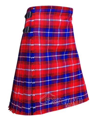Danish Tartan 8 Yard Kilt – Traditional Scottish Highland Kilts