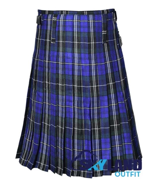 Davis of Wales Tartan 8-Yard Kilt – Traditional Scottish Kilt for Men Davis of Wales Tartan 8-Yard Kilt – Traditional Scottish Kilt for Men